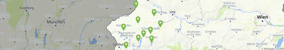 Map view for Pharmacies emergency services nearby Mehrnbach (Municipality, Oberösterreich) (98)